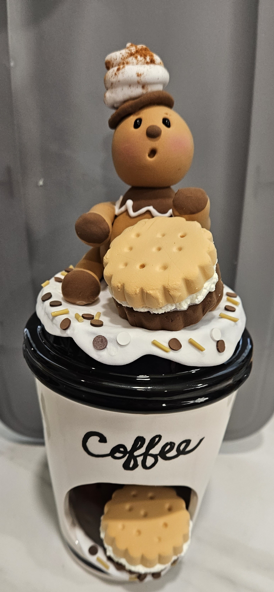 Click here to view Gingy on Coffee Cup by  