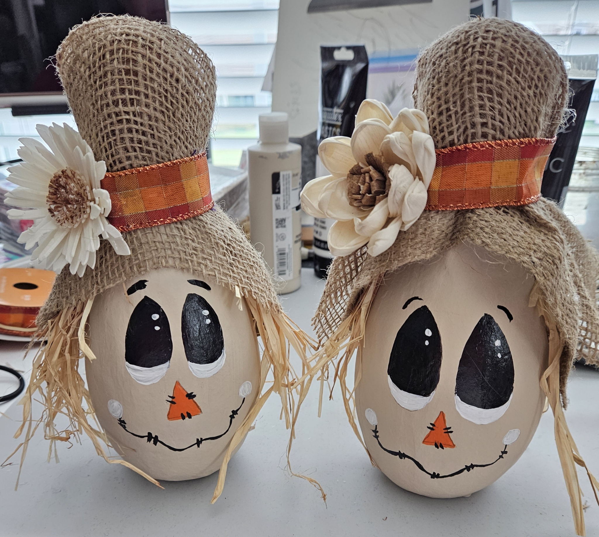Click here to view Scarecrow Bowling Pin by  