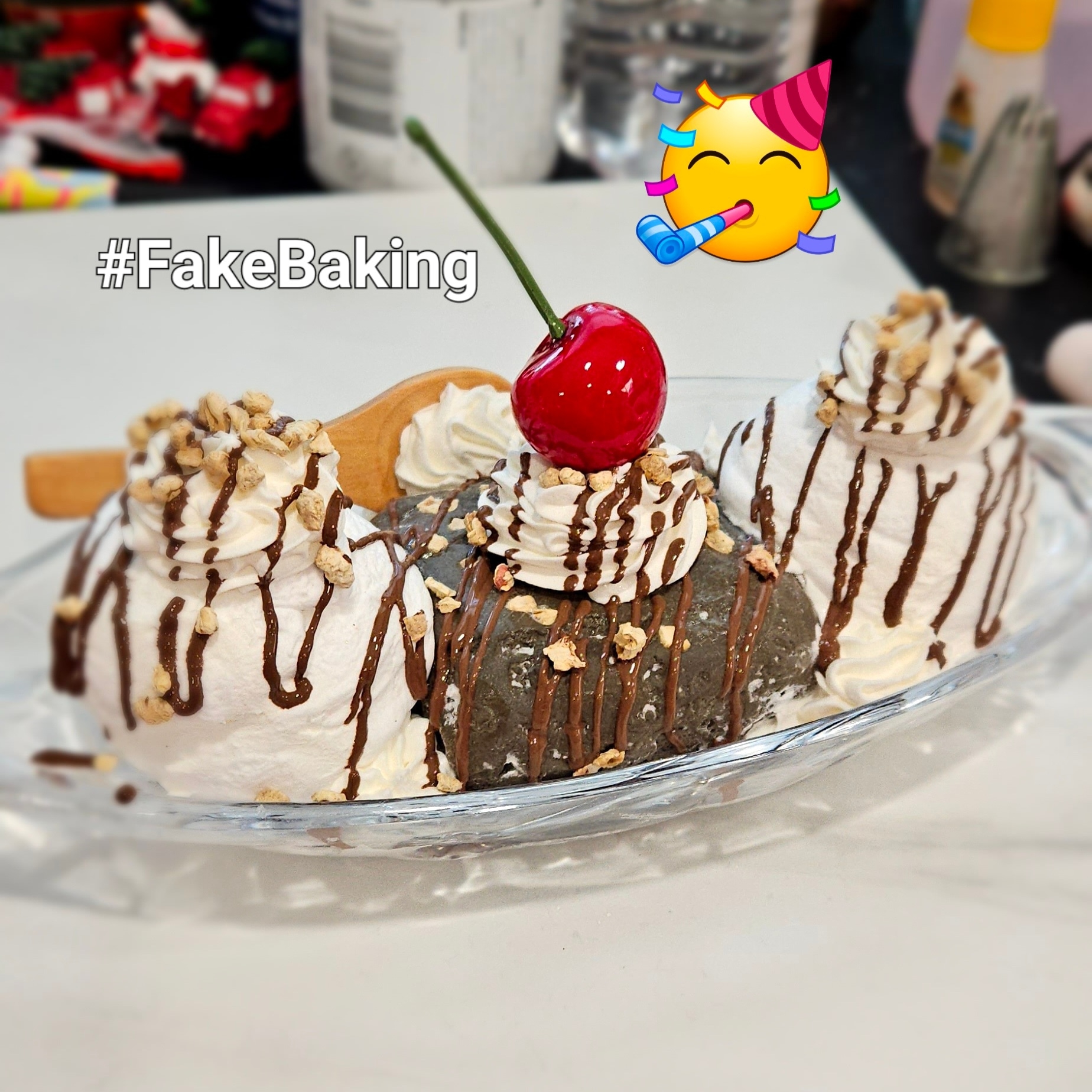 Click here to view Brownie sundae cup by  